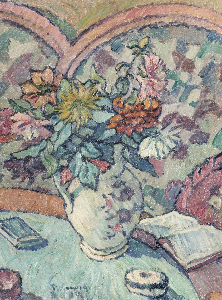 Kwiaty, 1915 autorstwa Pietro Marussig