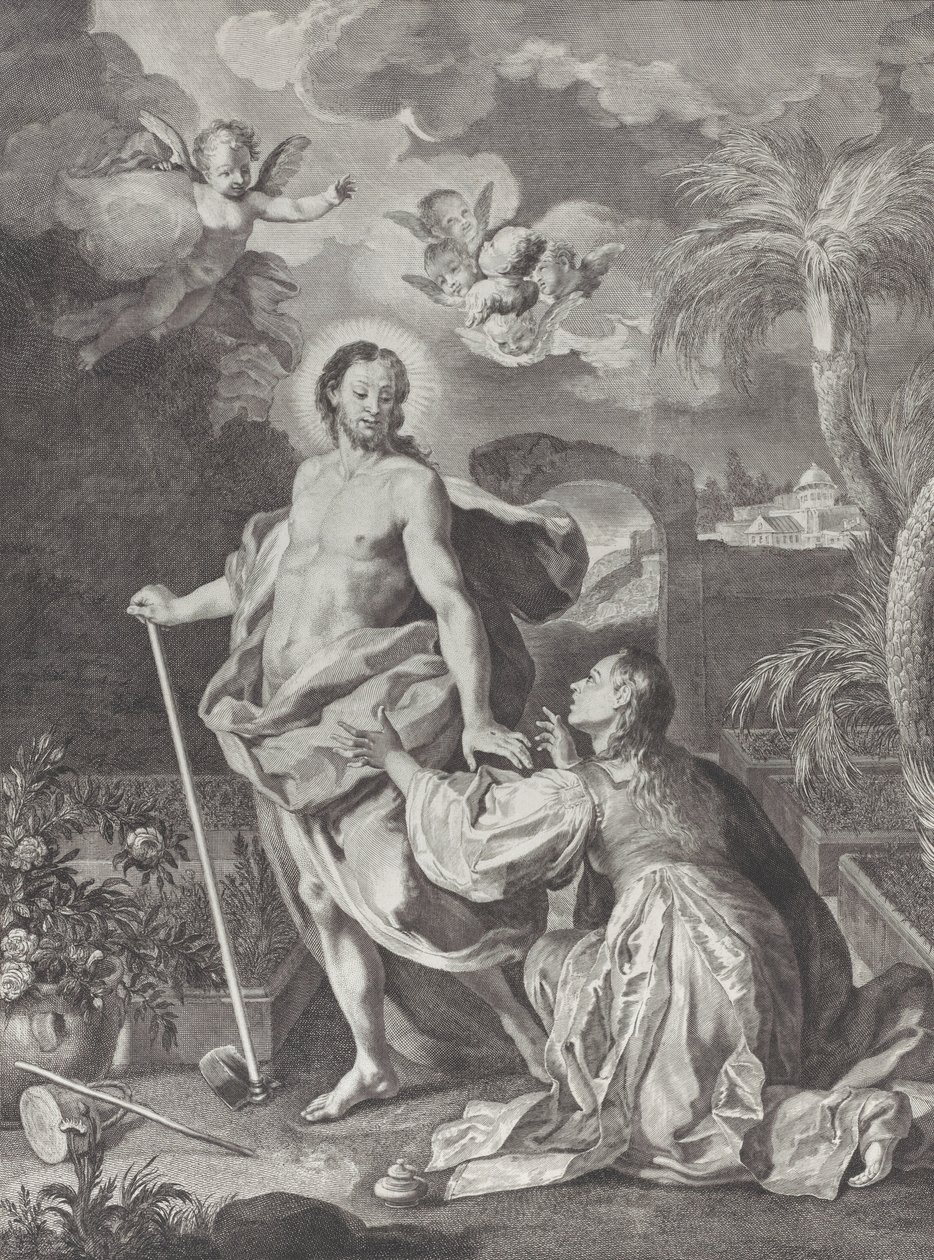Nie dotykaj mnie, 1730-39. autorstwa Pietro Monaco