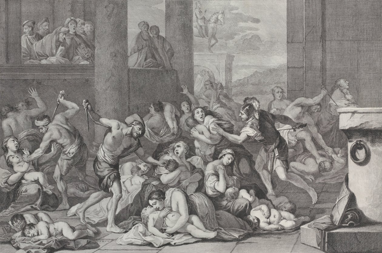 Masakra Niewiniątek, 1730-50. autorstwa Pietro Monaco