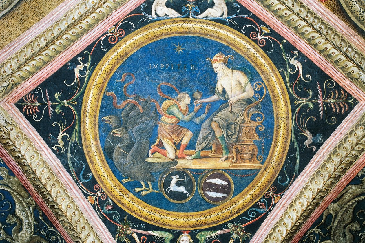 Jowisz autorstwa Pietro Perugino