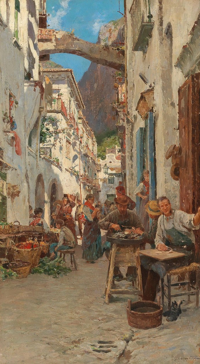 Amalfi autorstwa Pietro Scoppetta