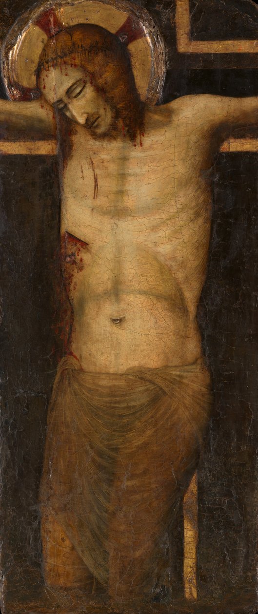 Ukrzyżowany Chrystus. autorstwa Pietro da Rimini