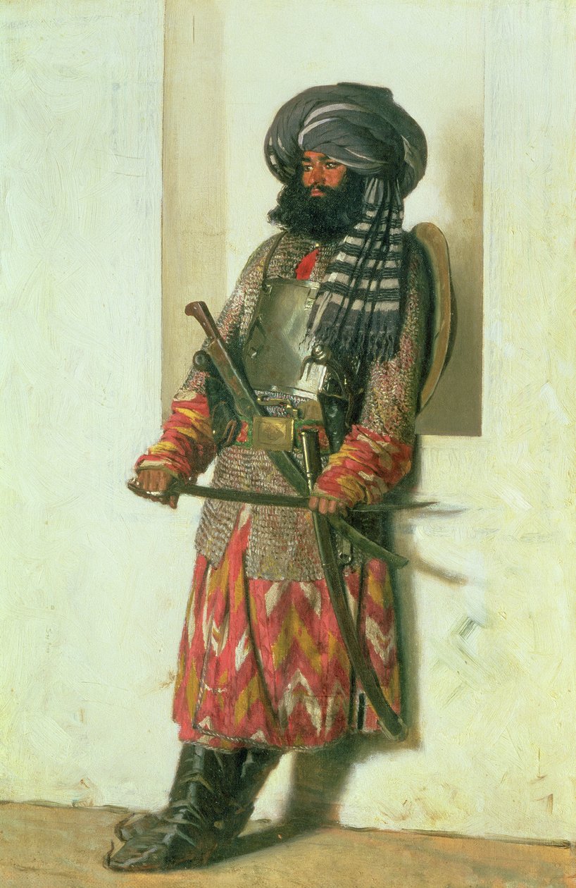 Afgański, 1870 autorstwa Piotr Petrovitch Weretshchagin