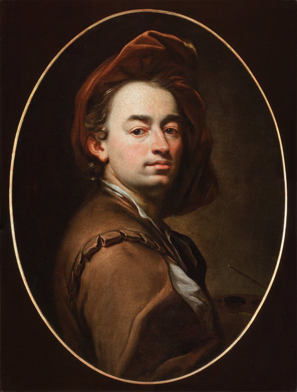 Autoportret tzw. Lobkowicz, ok.1697 autorstwa Pitr Brandl