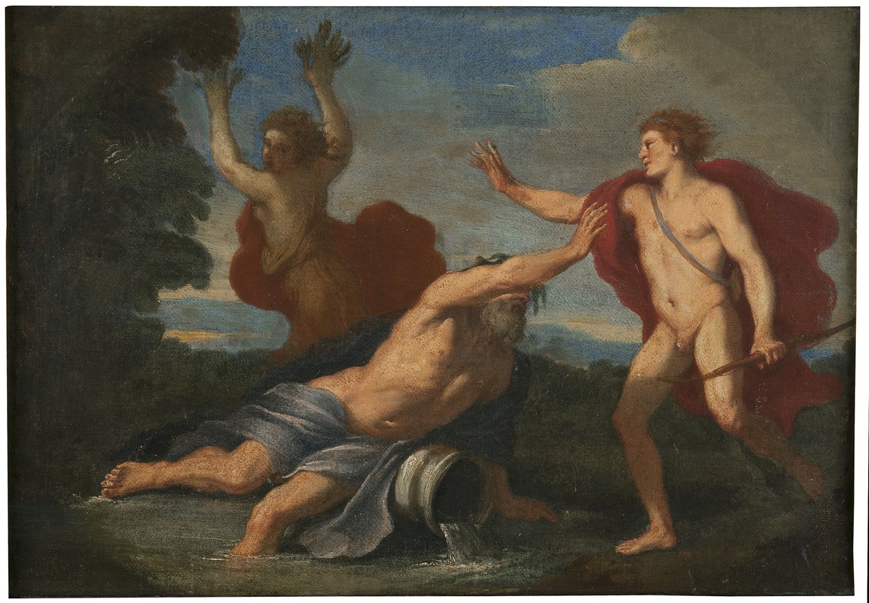 Apollo i Daphne, c.1740 autorstwa Placido Costanzi