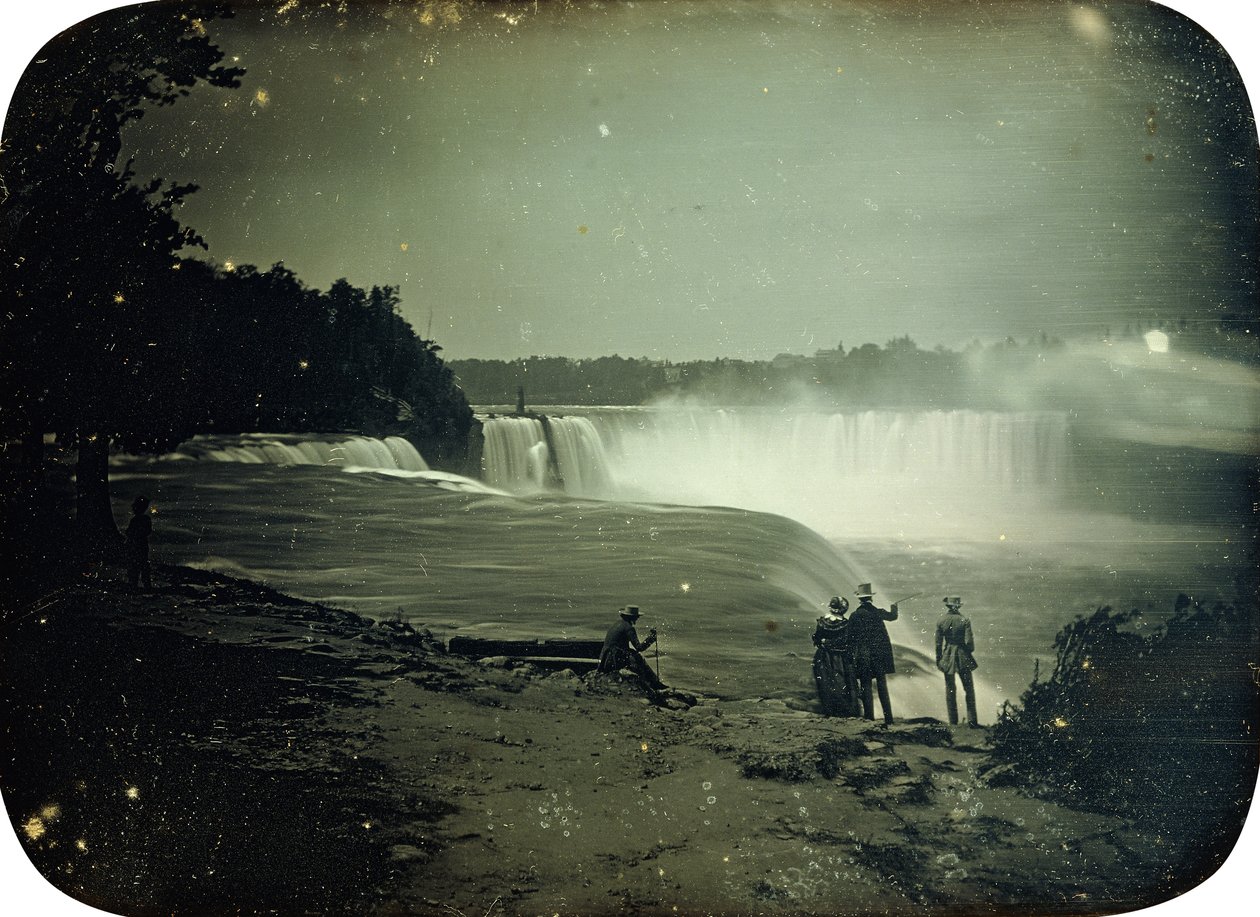 Wodospad Niagara, 1853 autorstwa Platt D. Babbitt