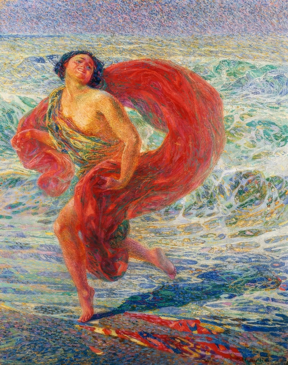 Ziemska radość autorstwa Plinio Nomellini