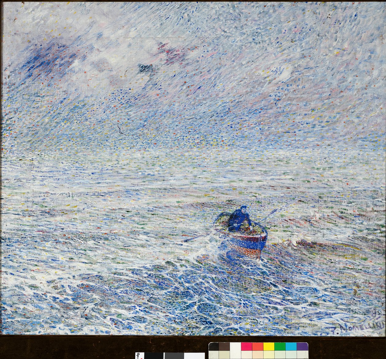 Morze Genueńskie, 1891 autorstwa Plinio Nomellini