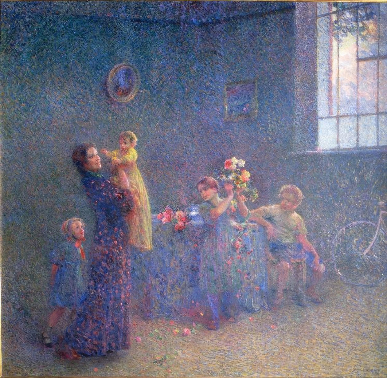 Pierwsze urodziny autorstwa Plinio Nomellini