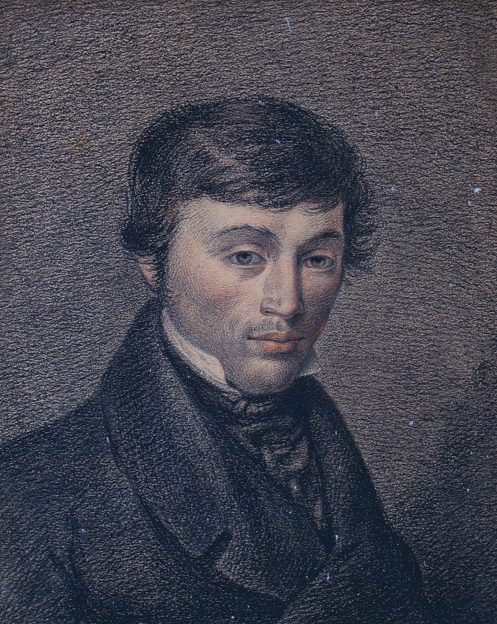 Portrait of Adam Bernard Mickiewicz (1798-1855) autorstwa Polish School