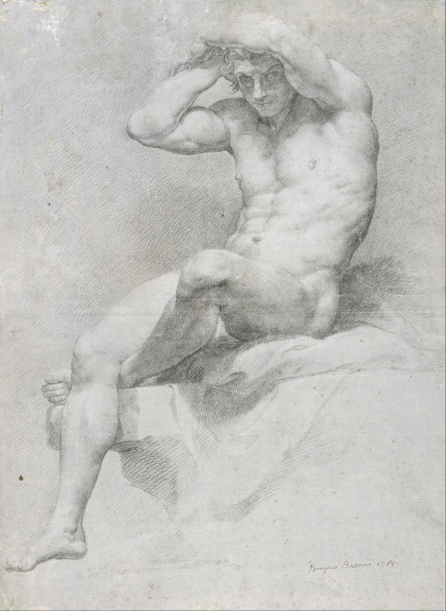 Akt akademicki autorstwa Pompeo Girolamo Batoni