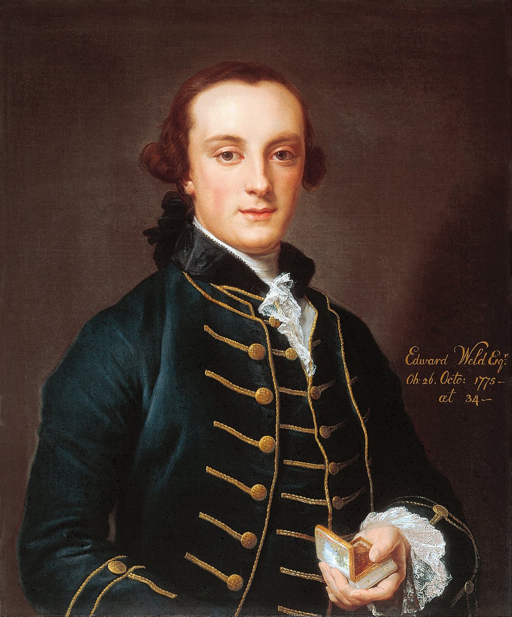 Edward Weld autorstwa Pompeo Girolamo Batoni