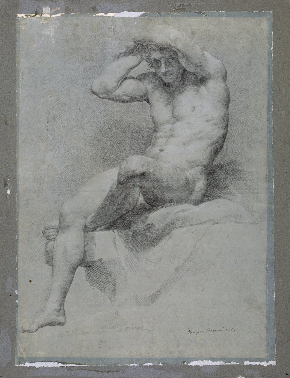 Akt akademicki autorstwa Pompeo Girolamo Batoni