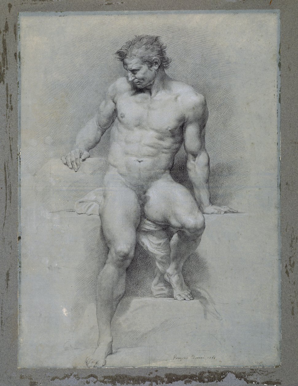 Akt akademicki autorstwa Pompeo Girolamo Batoni