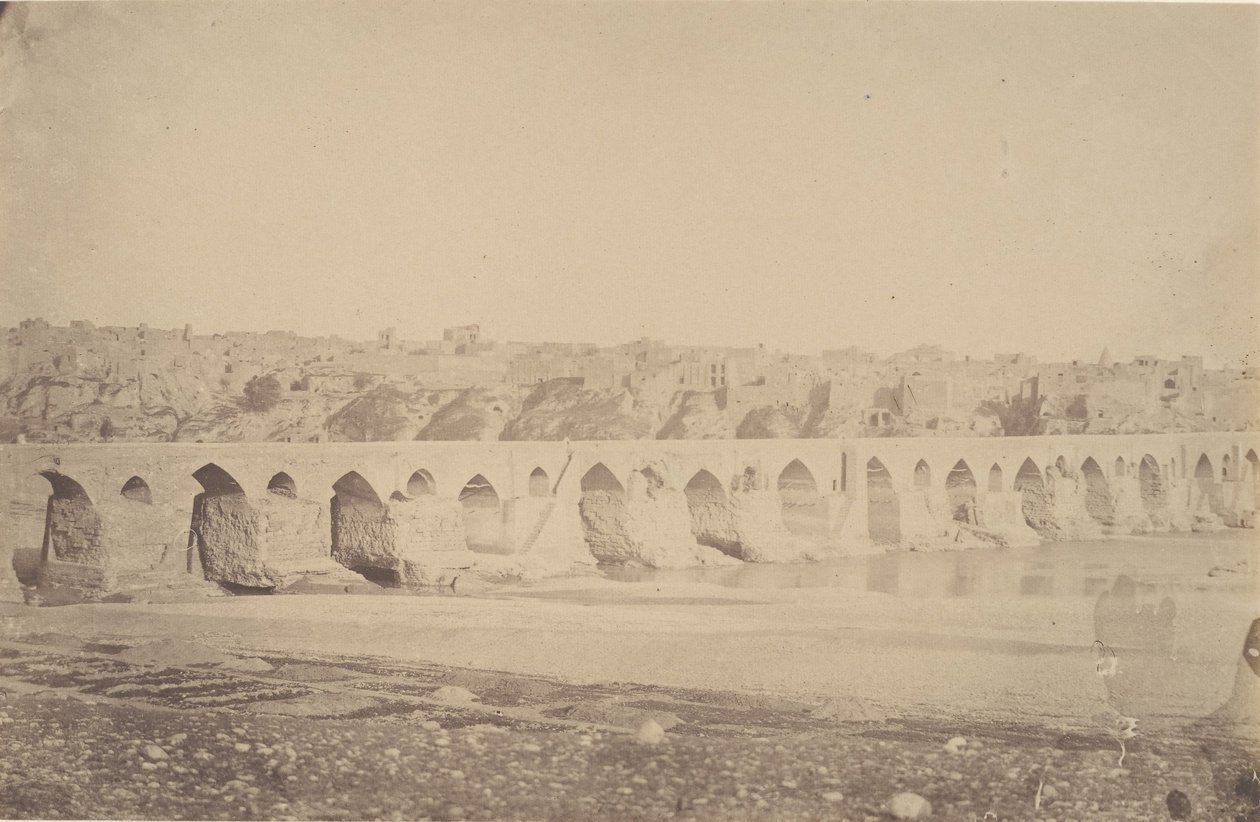 [Most w Dizfoul], lata czterdzieste i sześćdziesiąte XIX wieku. autorstwa Possibly by Luigi Pesce.