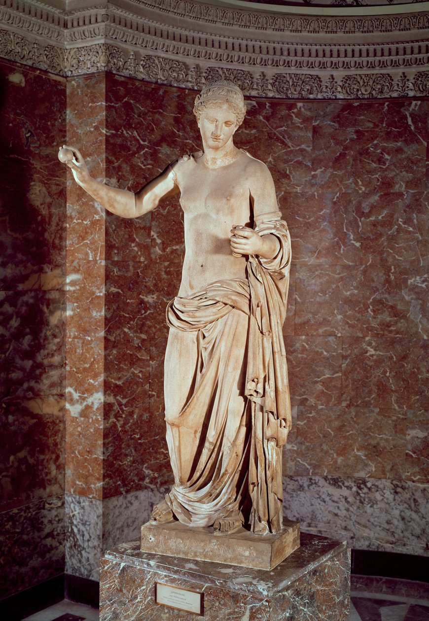 Wenus z Arles, rzymska kopia greckiego oryginału, ok. 30 BC-14 AD (marmur) autorstwa Praxiteles