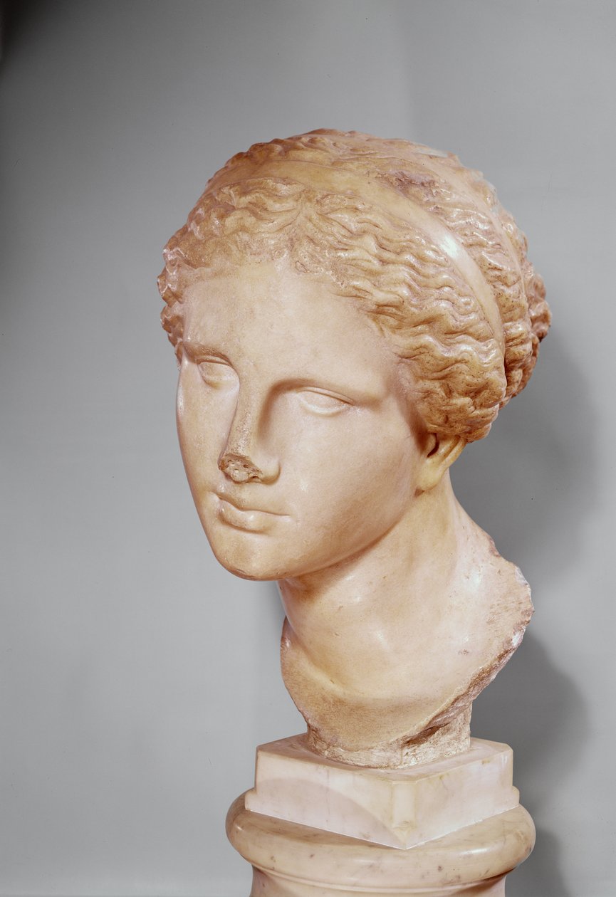 Venus of Martres, rzymska kopia greckiego oryginału (marmur) autorstwa Praxiteles