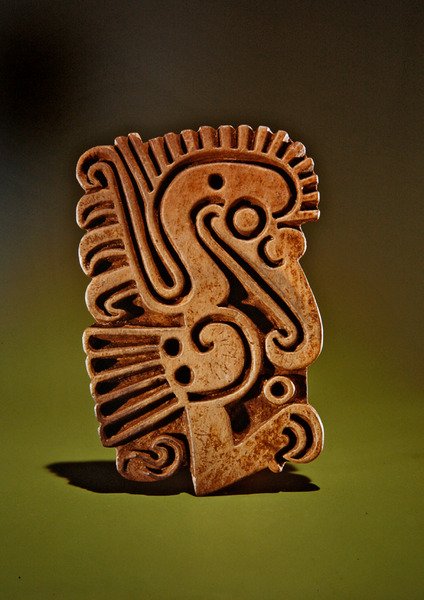 Pieczęć, Vera Cruz (ceramiczna) autorstwa Pre Columbian Pre Columbian