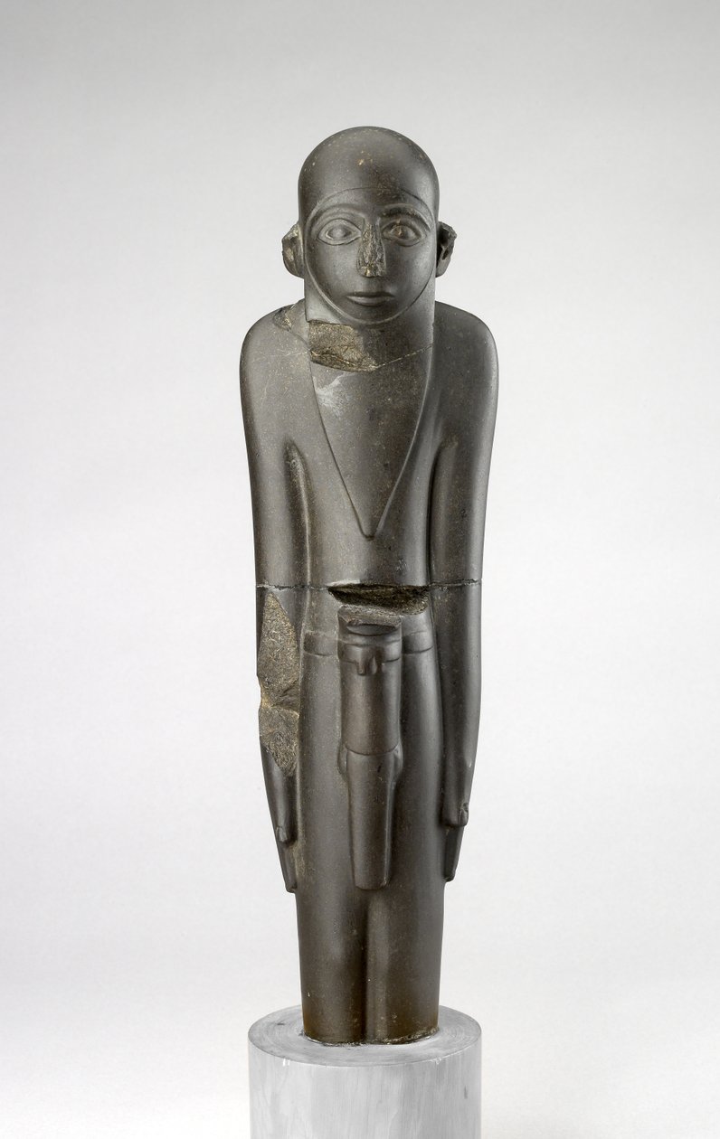 Posąg (MacGregor Man) (bazalt) autorstwa Predynastic Period Egyptian