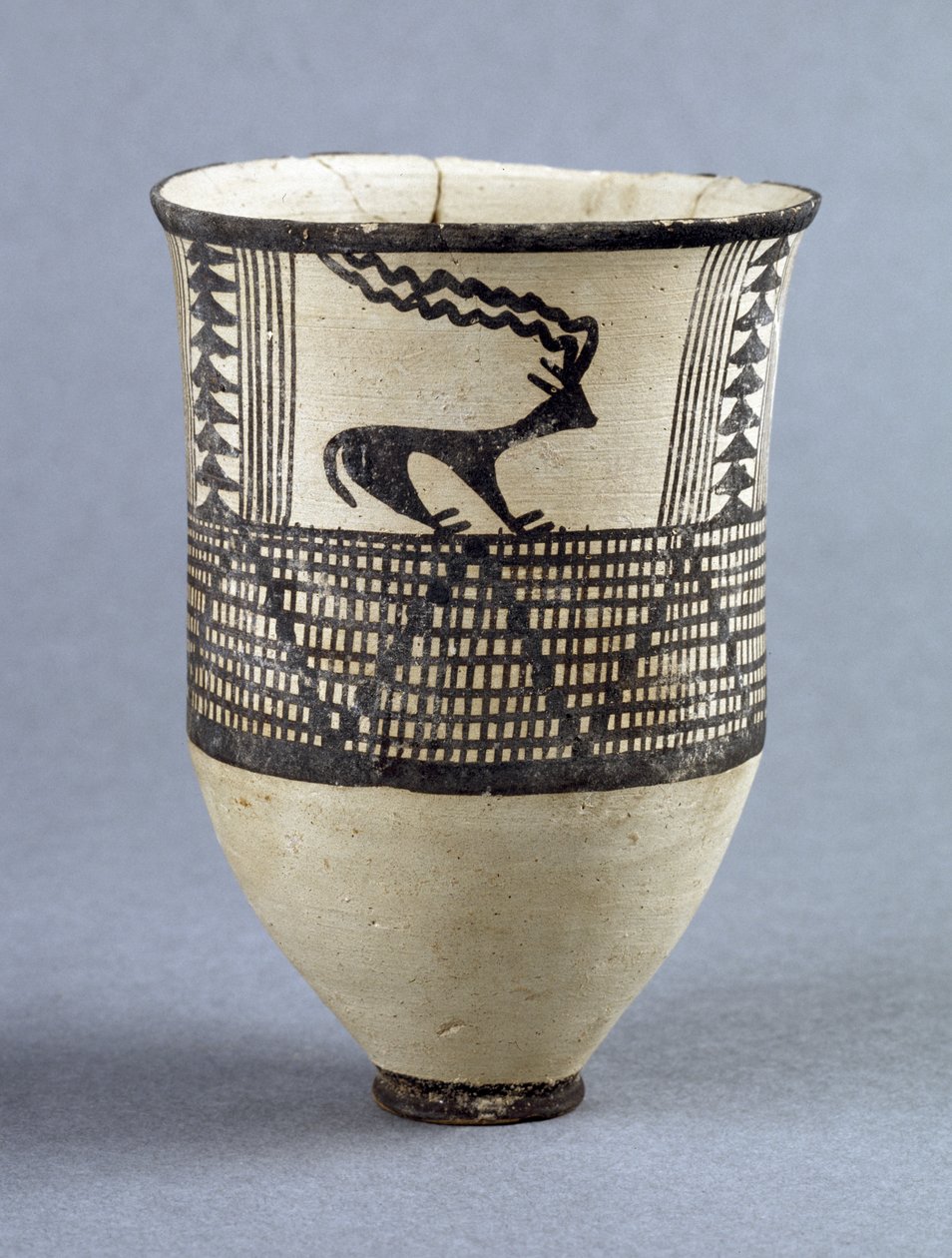 Malowana waza prehistoryczna, Iran, (glina) autorstwa Prehistoric