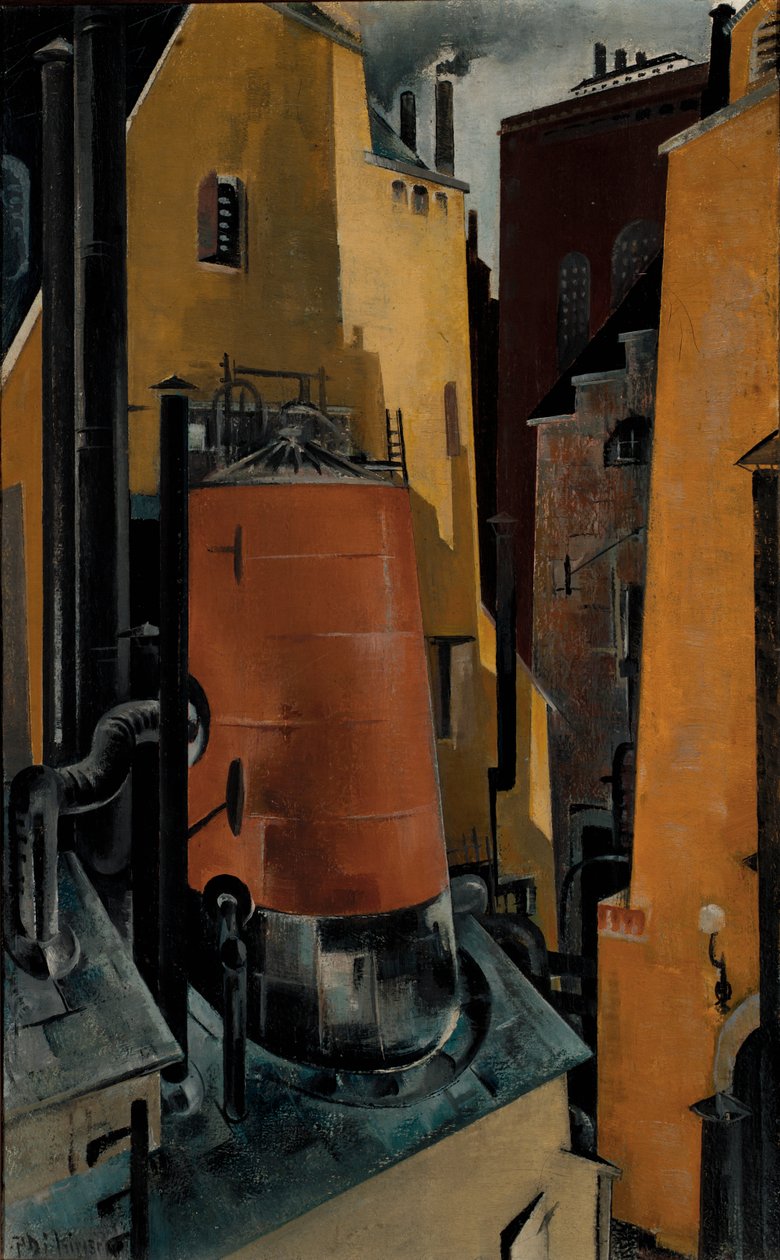 Przemysł, ok. 1923. autorstwa Preston Dickinson