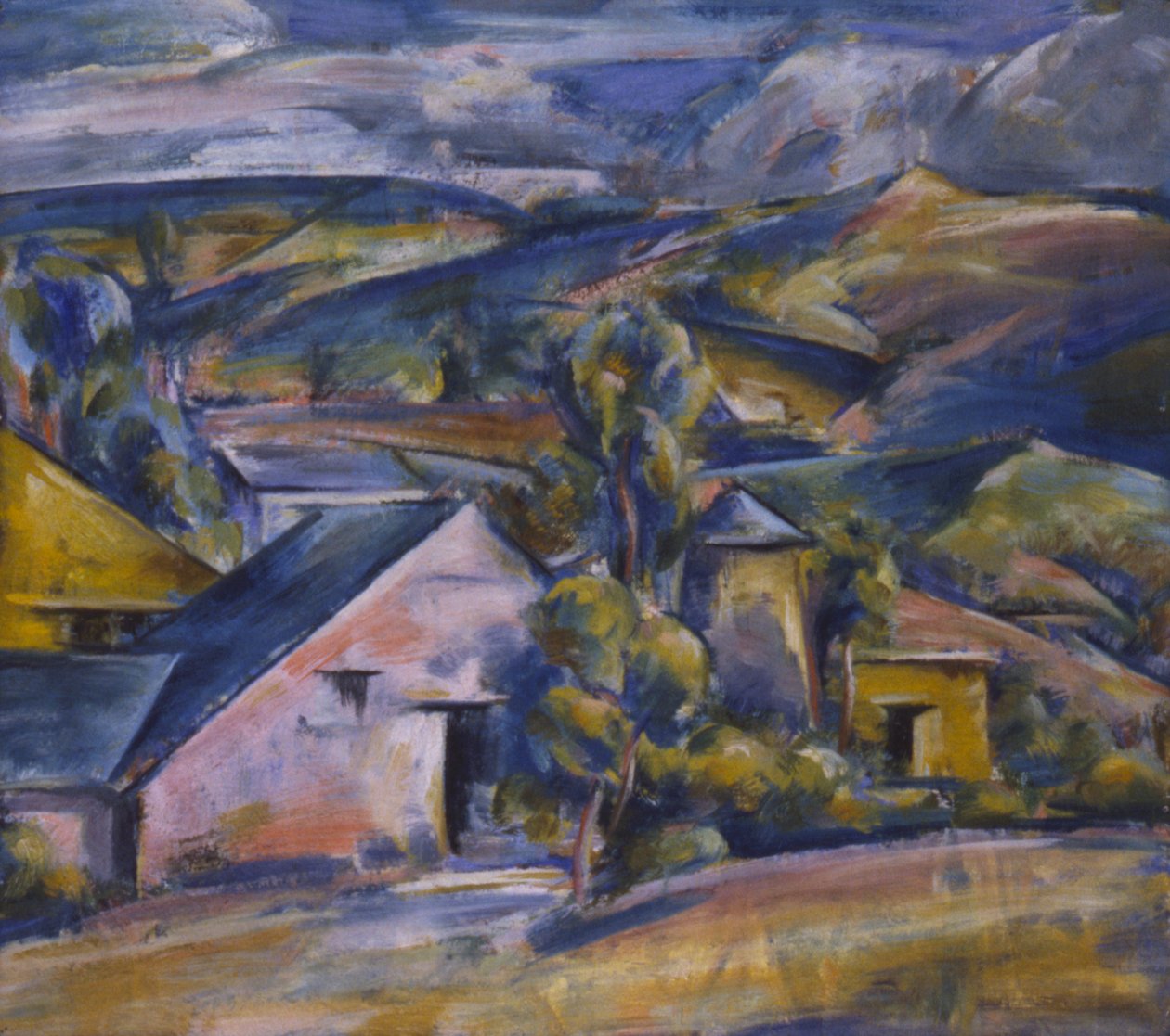 Wzgórza, ca. 1919. autorstwa Preston Dickinson