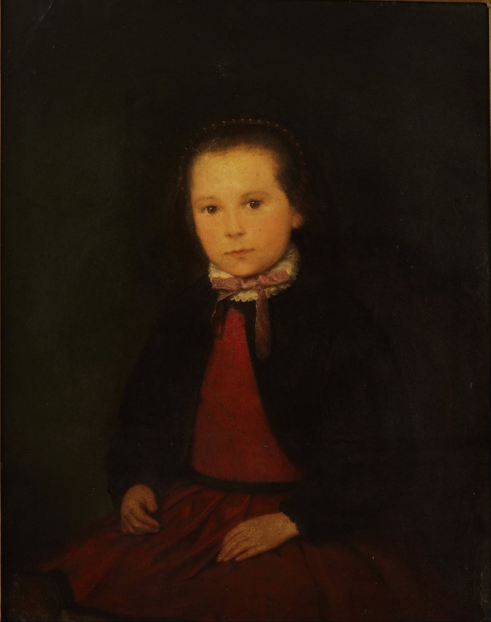 Portret dziewczynki M.L.C. autorstwa Prilidiano Pueyrredon