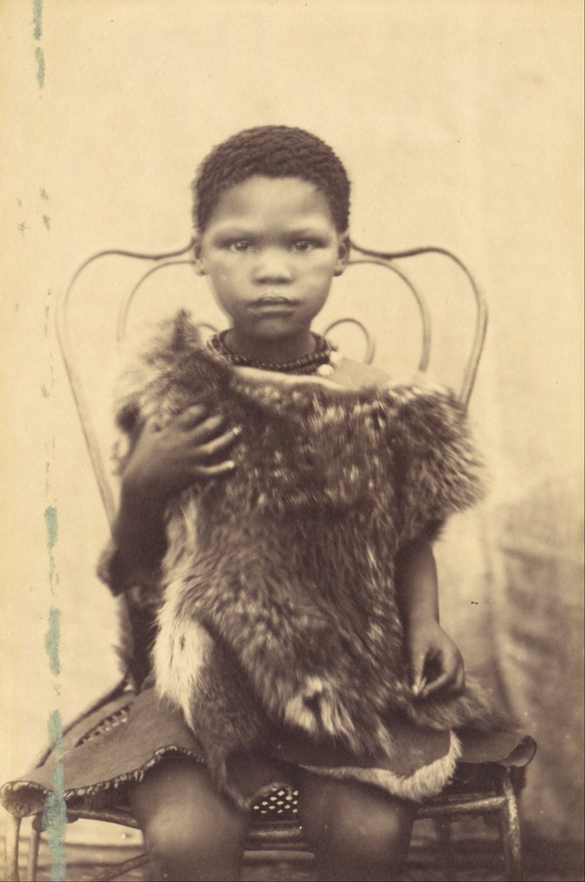 Betty, dziewczyna Hottentot, 9 lat. autorstwa Napoleon Bonaparte