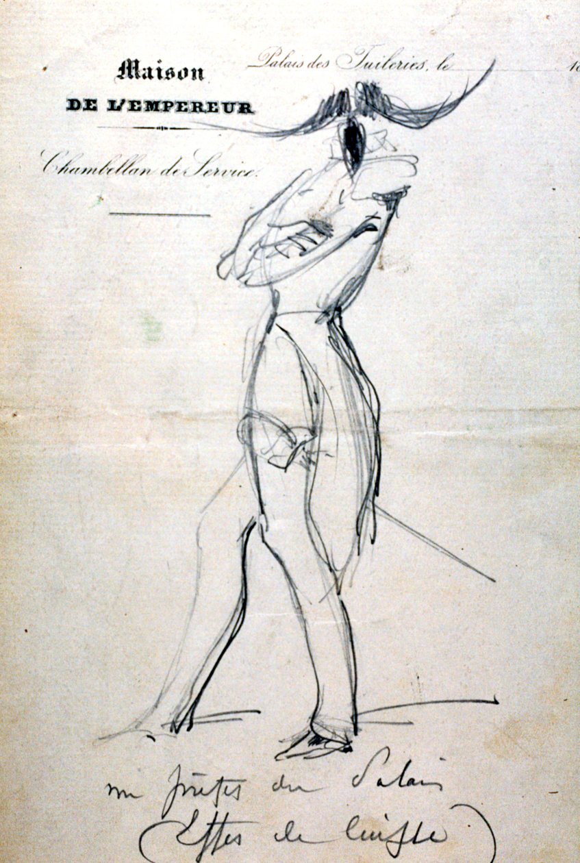 Gabinet, Dom Cesarza, ok. 1823-1870 autorstwa Prosper Merimee