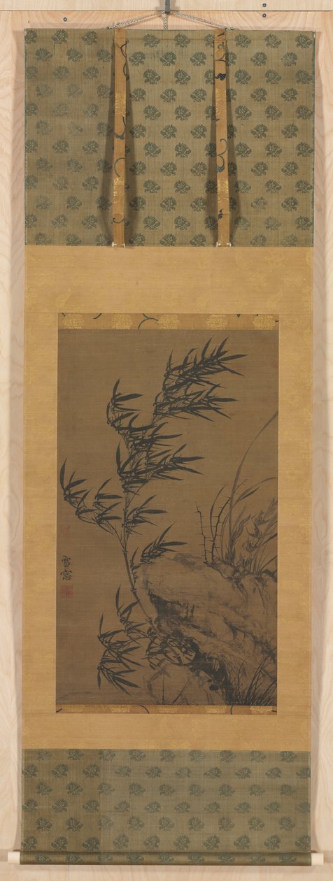 Bambus na wietrze autorstwa Puming (Xue Zhuang)