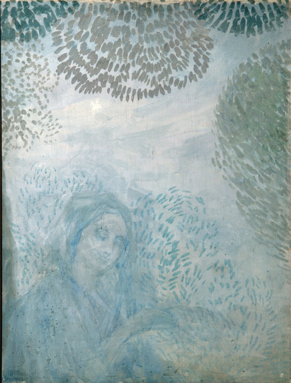 Modlitwa poranna, 1908 autorstwa Pyotr Savvich Utkin