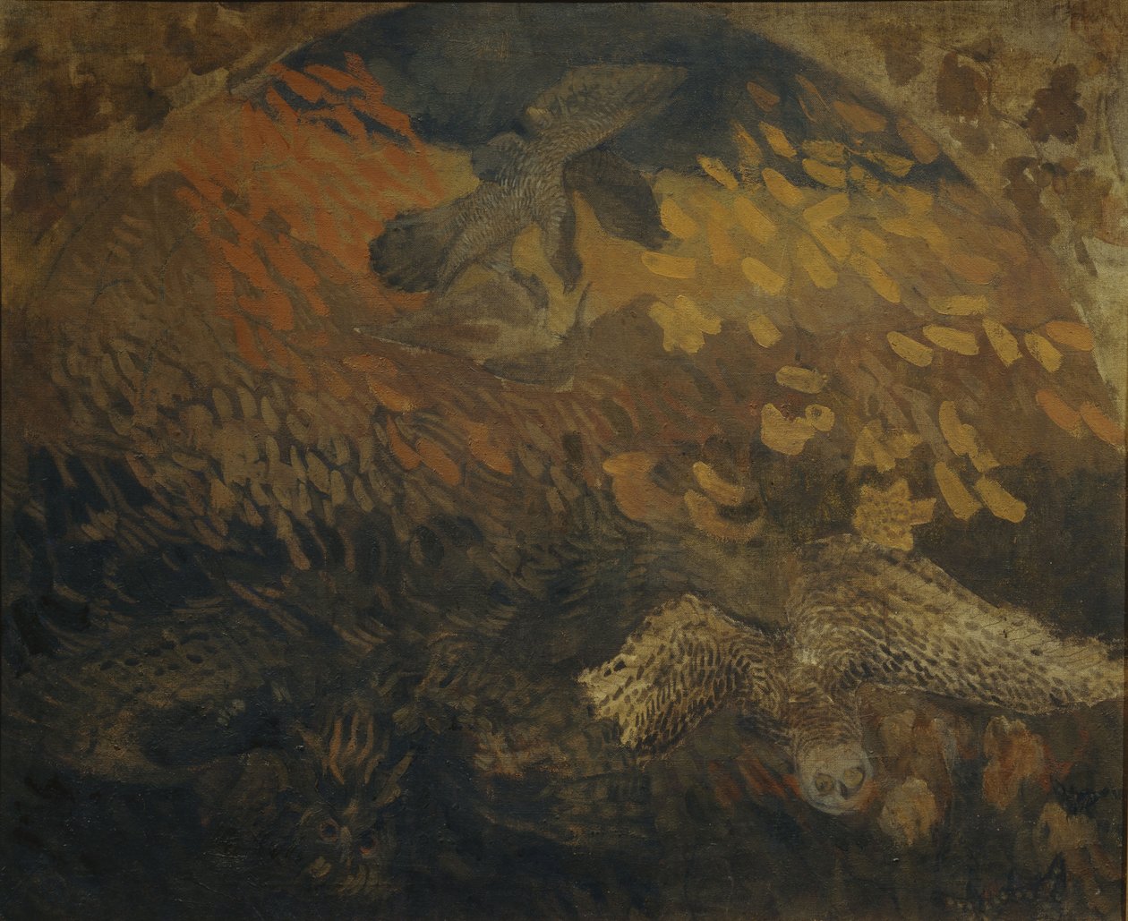 Noc, 1904 autorstwa Pyotr Savvich Utkin