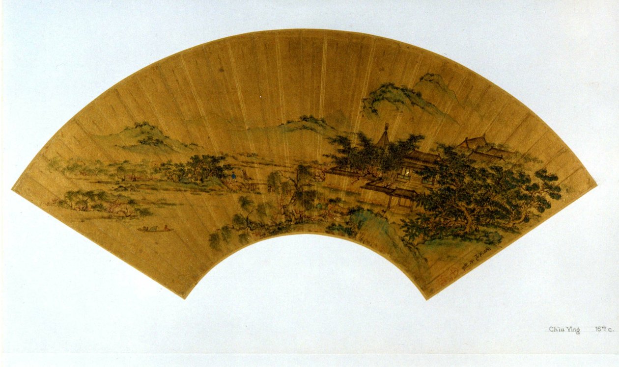 Krajobraz autorstwa Qiu Ying