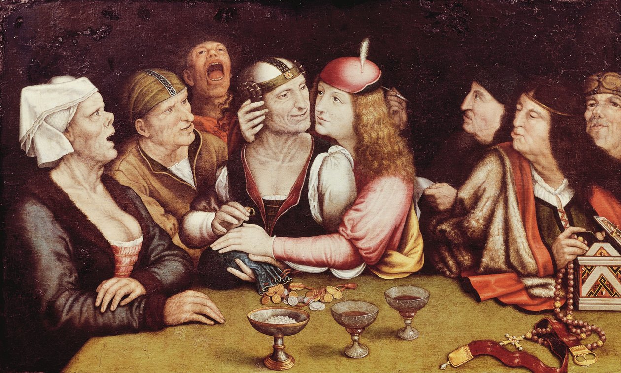 Akt małżeństwa autorstwa Quentin Massys or Matsys