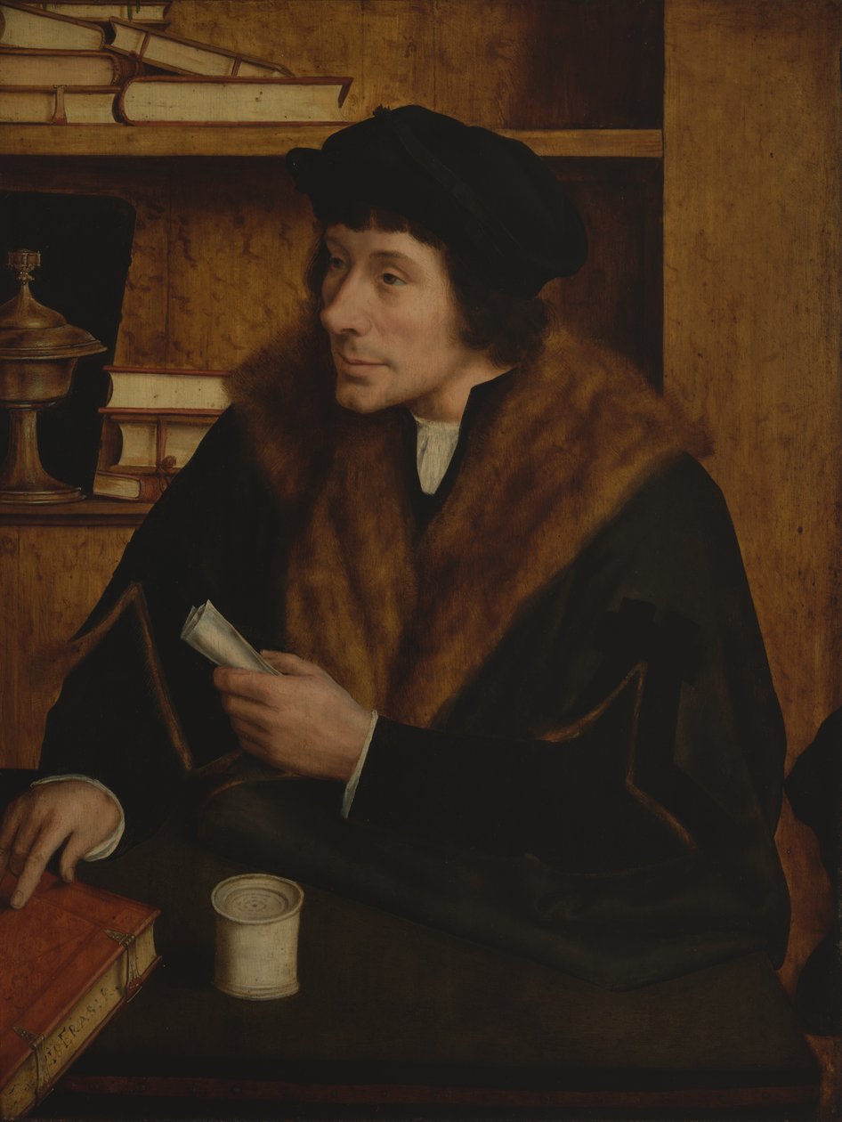 Pieter Gillis autorstwa Quentin Massys or Matsys