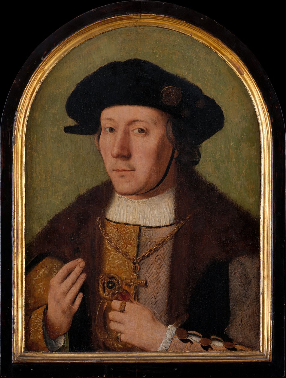 Portret mężczyzny. autorstwa Quentin Metsys I