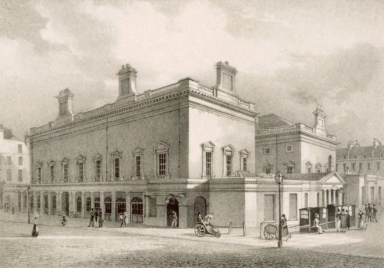 Sale zgromadzeń, Bath, ok. 1883 r. autorstwa R. Woodroffe