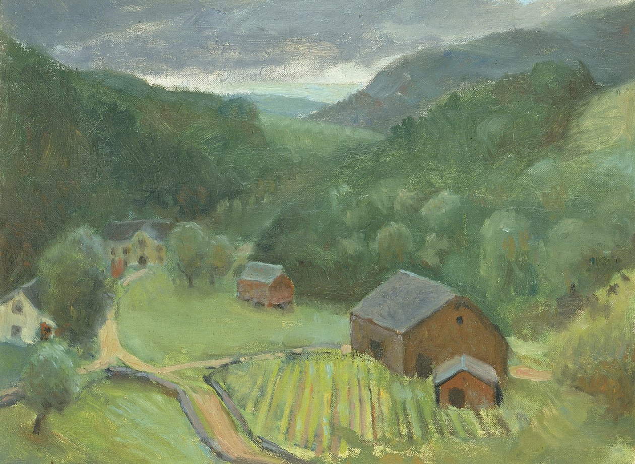 Krajobraz, b.d. autorstwa R. G. Wilson
