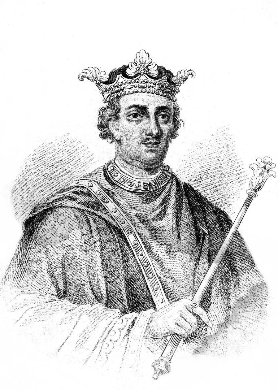 Henryk II, król Anglii. autorstwa R. Page