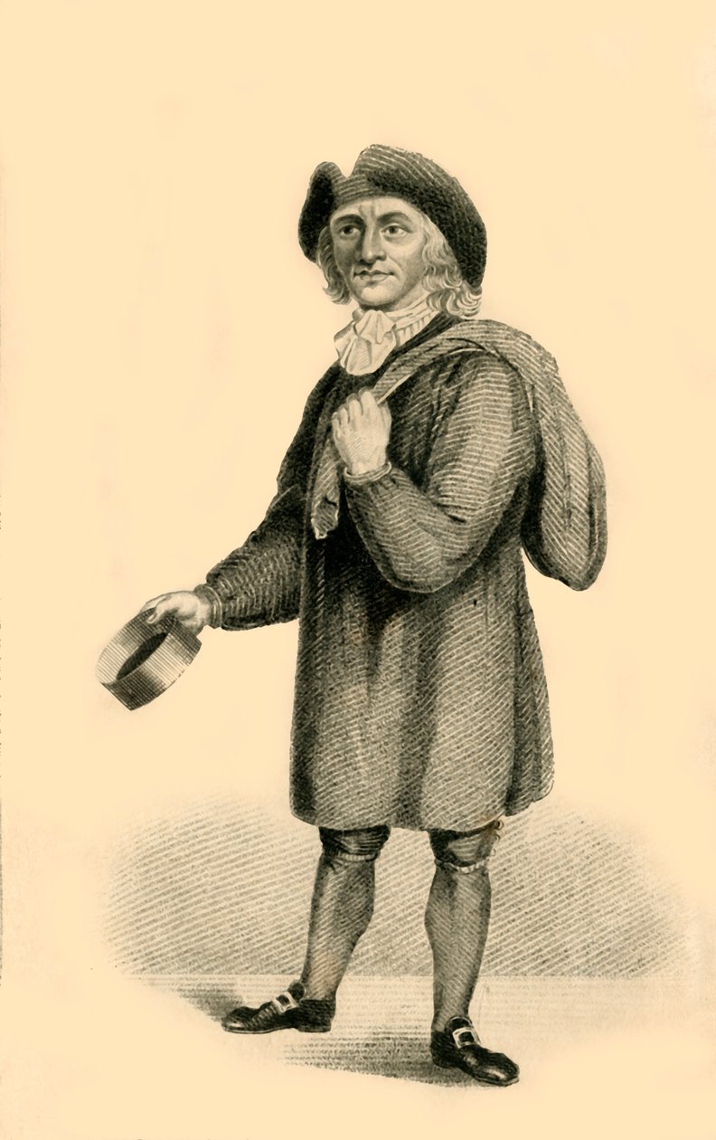 Thomas Britton, Musical Small Coalman, 1821. autorstwa R. Page