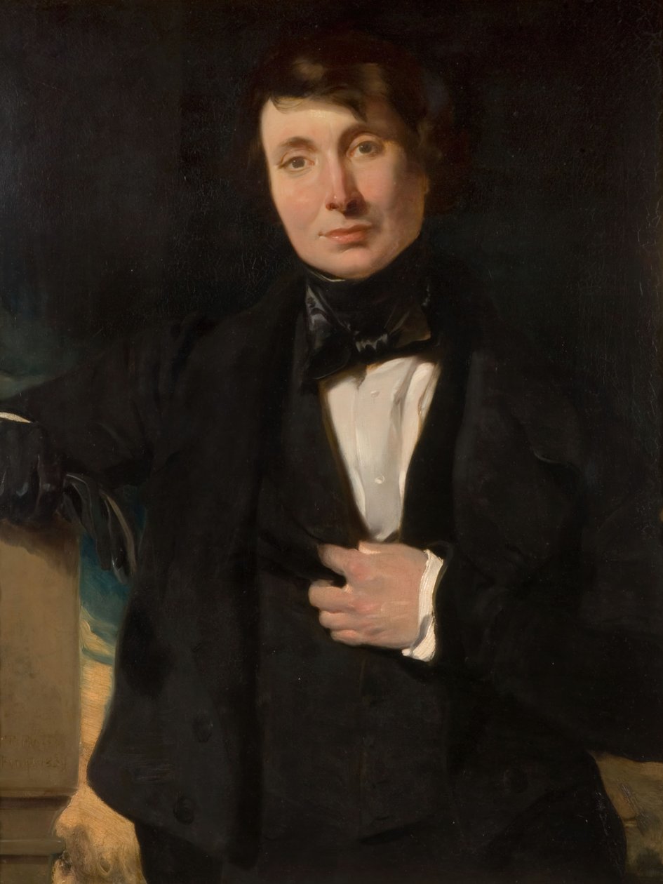 Portret mężczyzny, 1839. autorstwa R. T. Bott