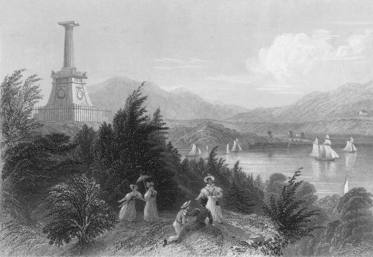 Grób Kościuszki, 1837 r. autorstwa R. Young