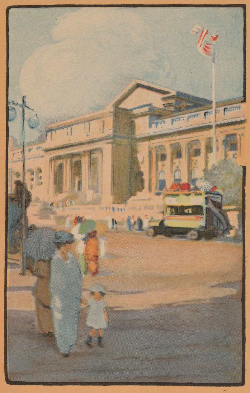 Nowojorska Biblioteka Publiczna, 1914. autorstwa Rachael Robinson Elmer