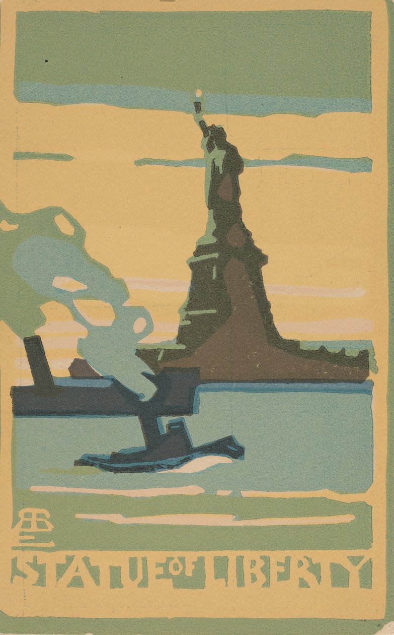 Statua Wolności, 1916. autorstwa Rachael Robinson Elmer