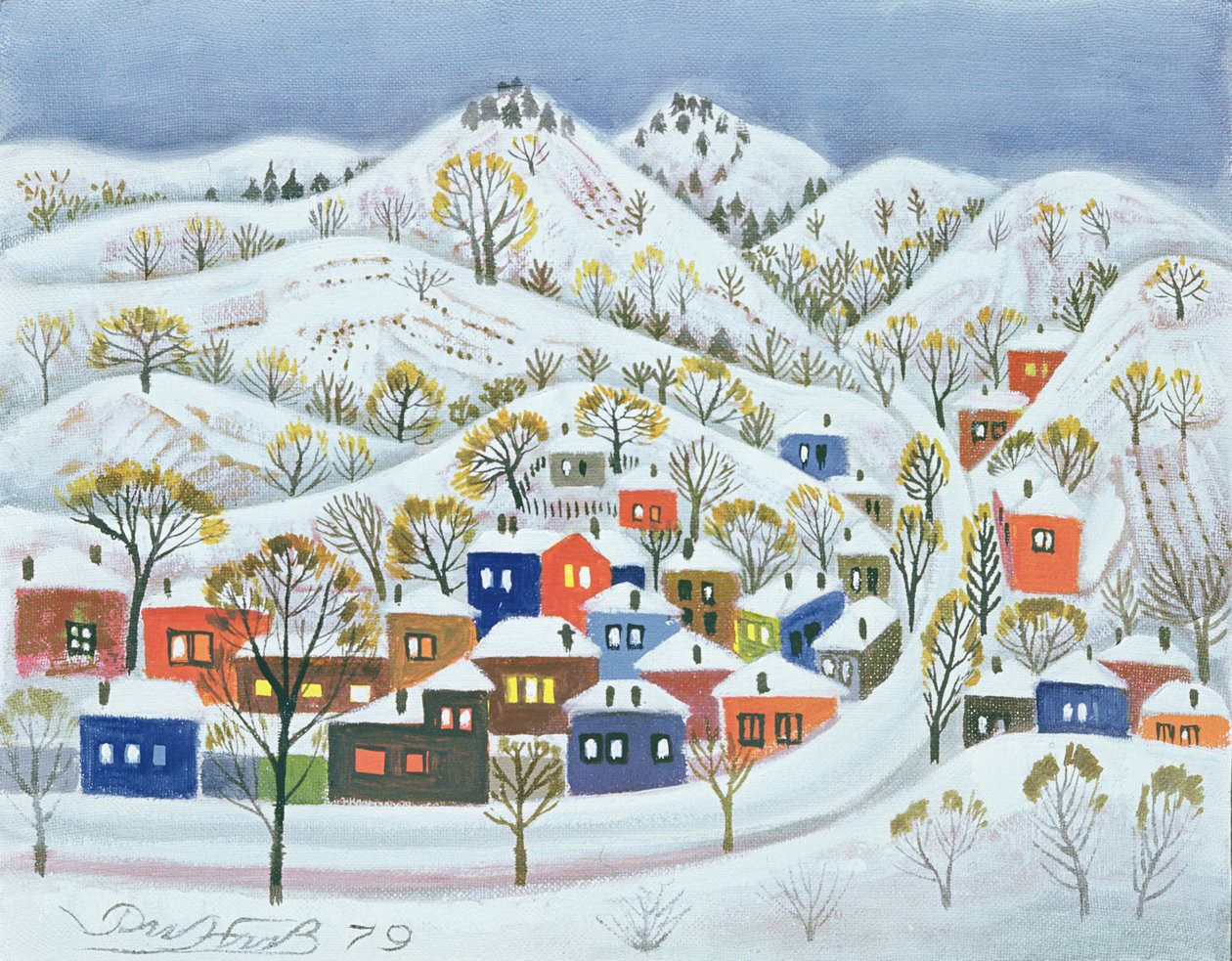 Zima 1979 autorstwa Radi Nedelchev