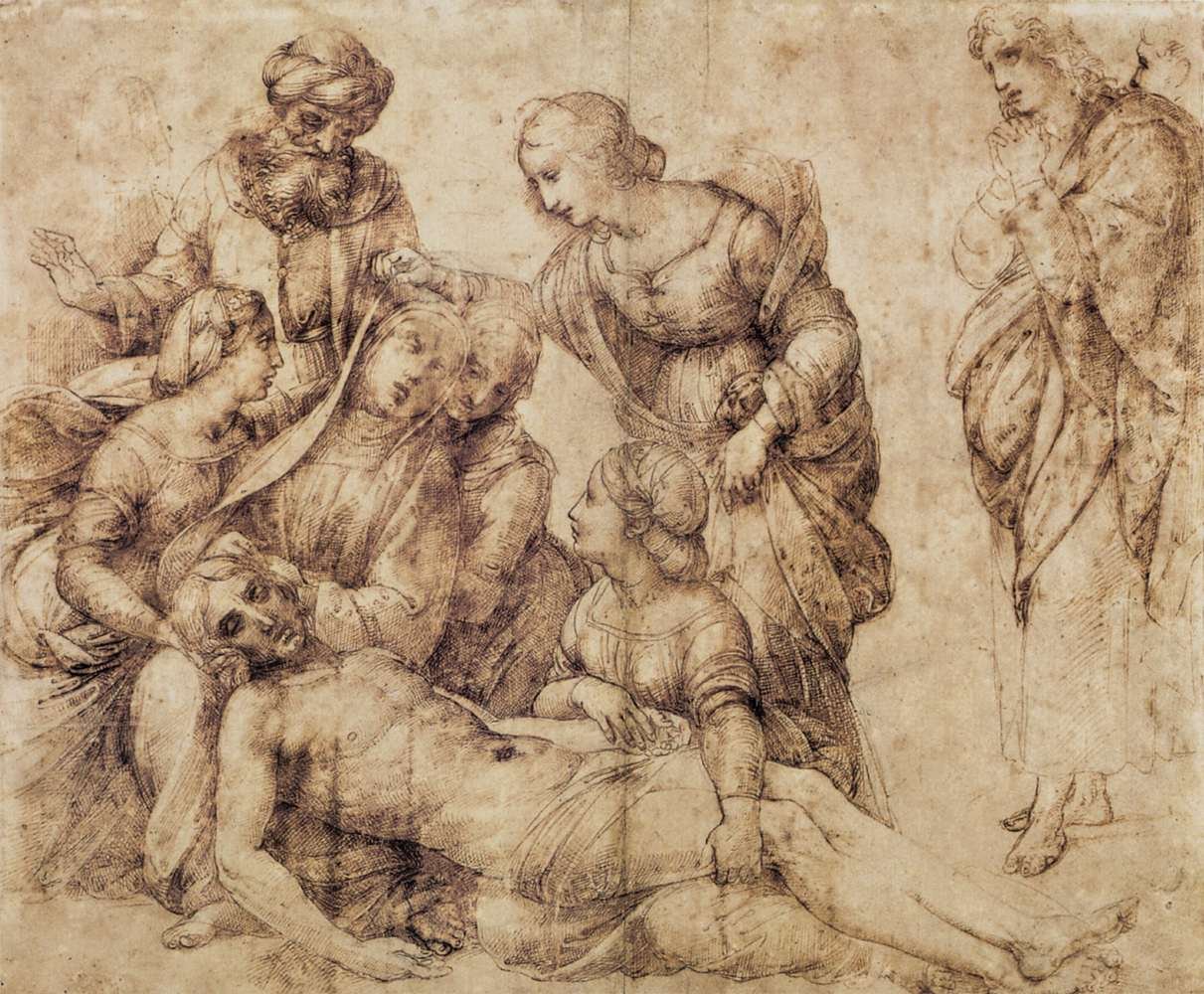 Lamentacja autorstwa Raffaello Sanzio Raphael