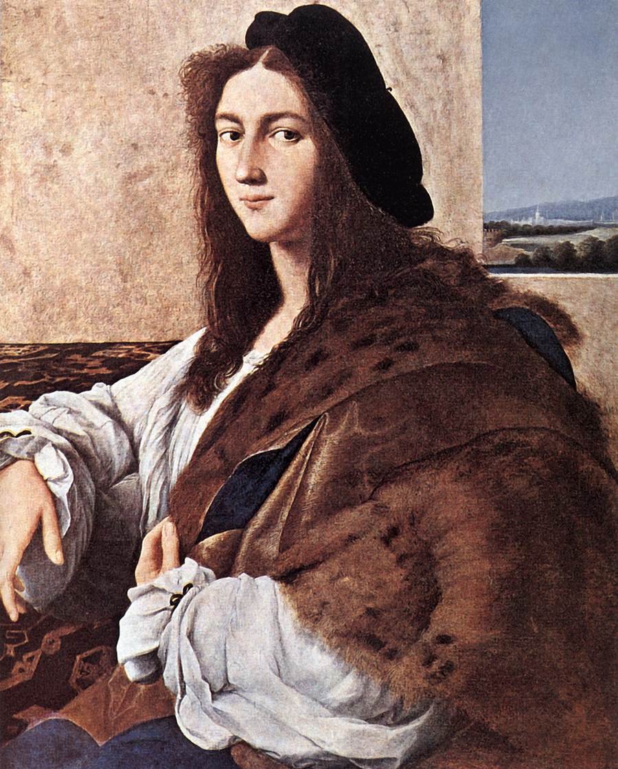 Portret młodzieńca autorstwa Raffaello Sanzio Raphael
