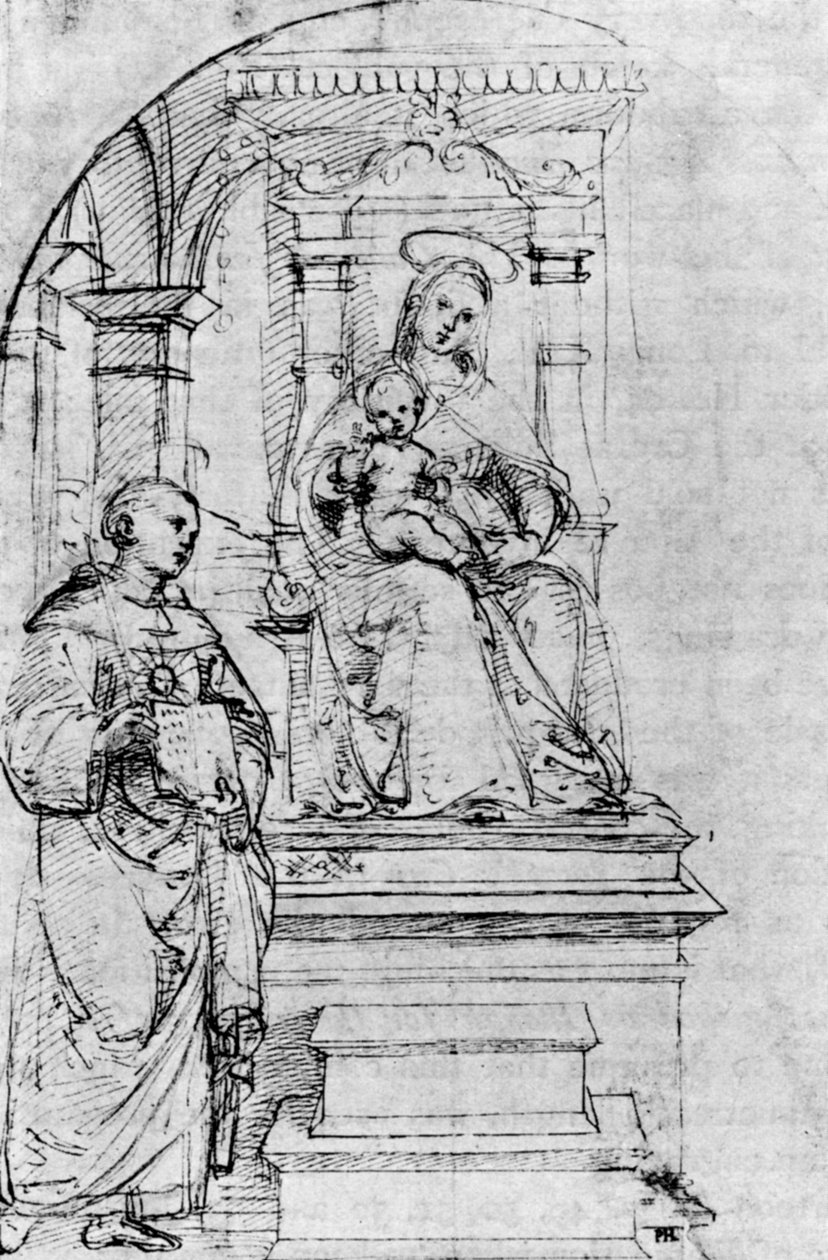 Mikołaja z Tolentino, 1913. autorstwa Raffaello Sanzio Raphael