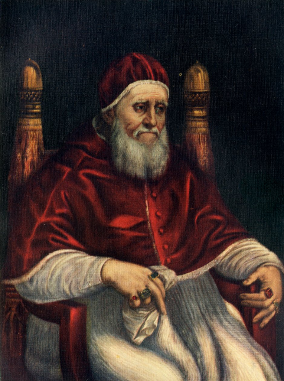 Papież Juliusz II, c1512, c1912 autorstwa Raffaello Sanzio Raphael