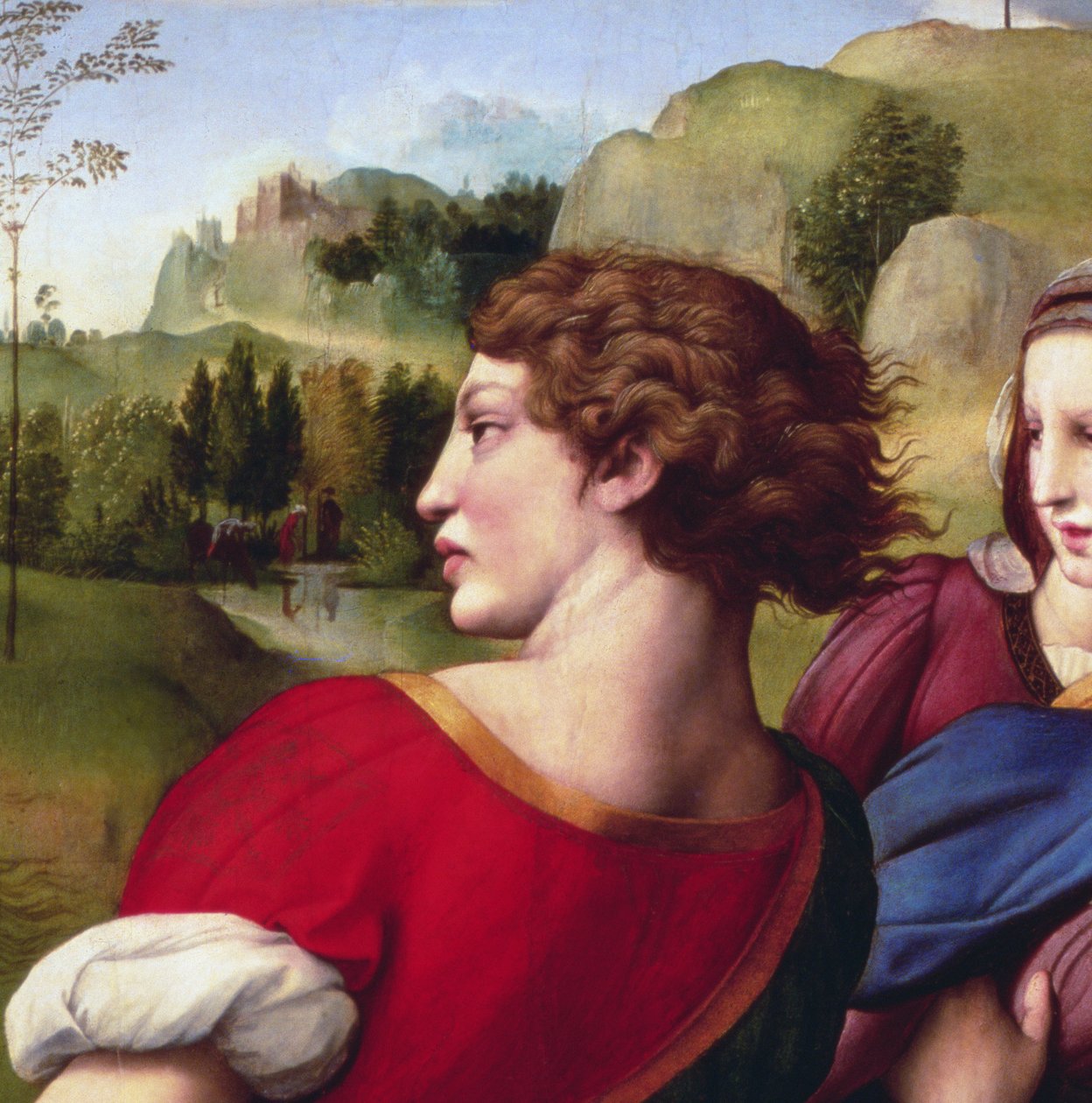 Złożenie (detal), 1507 autorstwa Raffaello Sanzio Raphael